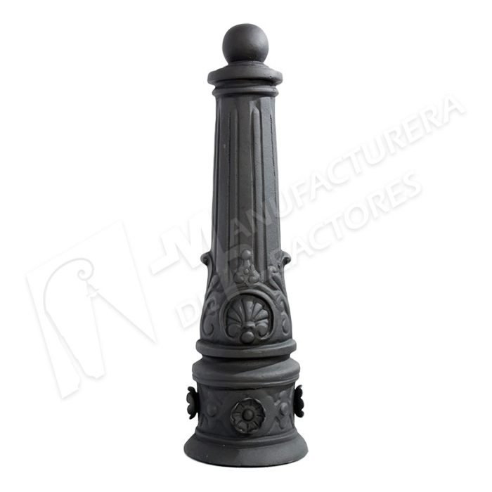 🏮 Farol De Pared Ribadeo – Base De Bolardo Para Porche Exterior, Lámpara De Jardín Tipo Candelabro, Estilo Clásico De La Marca Hofstein